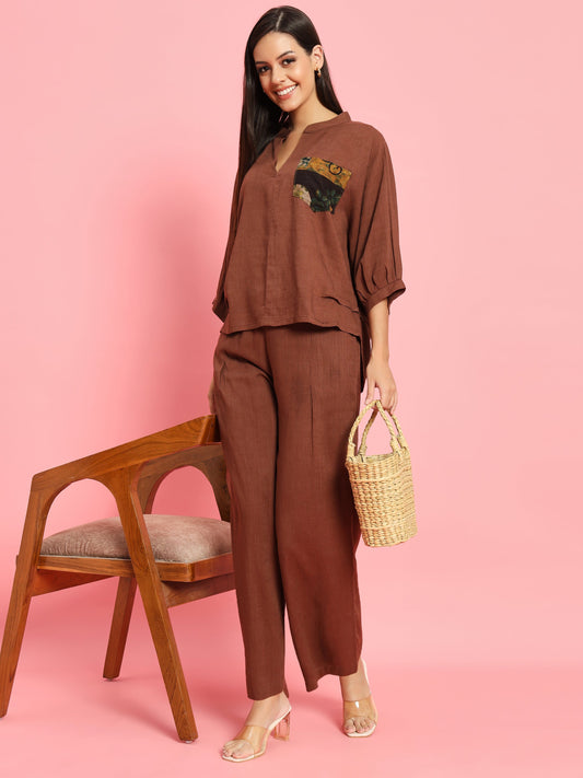 Printed Pocket Co-Ords